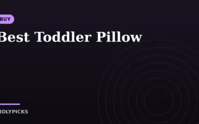 Best Toddler Pillow