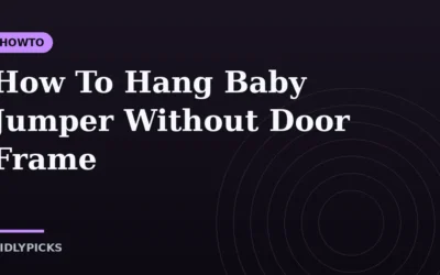 How To Hang Baby Jumper Without Door Frame