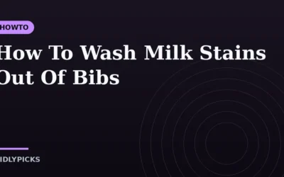 How To Wash Milk Stains Out Of Bibs