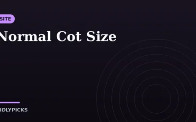 Normal Cot Size