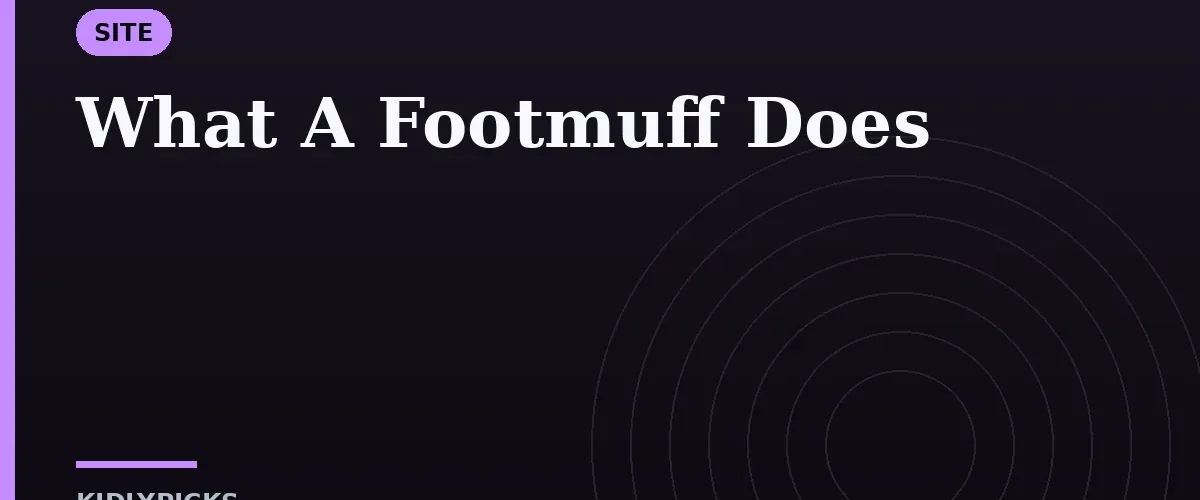 What A Footmuff Does