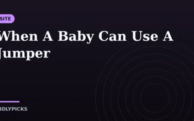 When A Baby Can Use A Jumper